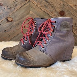 Sorel 1964 PDX Wedge Boot Lace Up 7.5